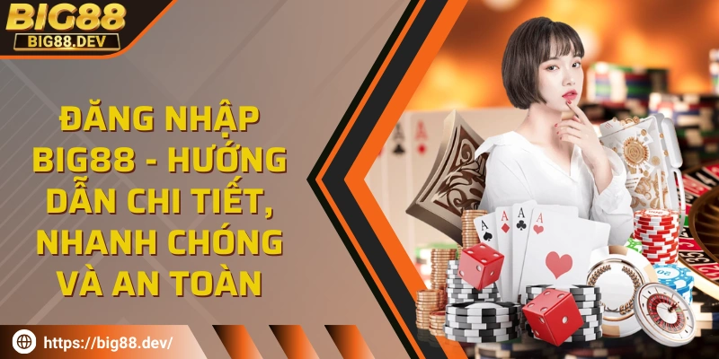Đăng nhập BIG88 - Hướng dẫn chi tiết, nhanh chóng và an toàn